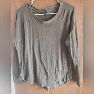 Olive Green Women's Top